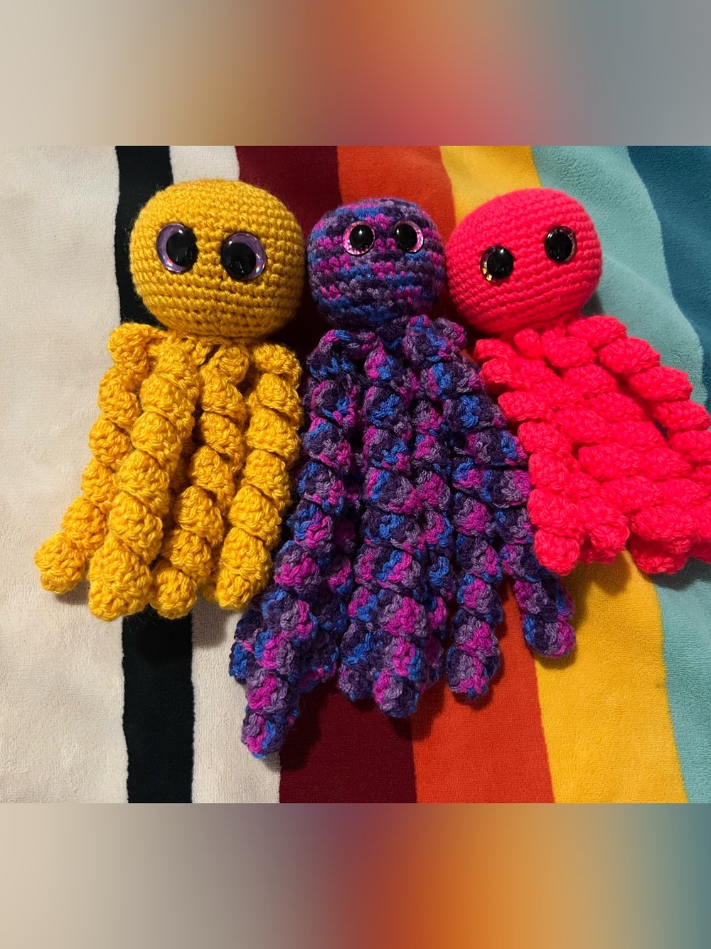 Crocheted Octopus 🐙 - Picture 7 of 7